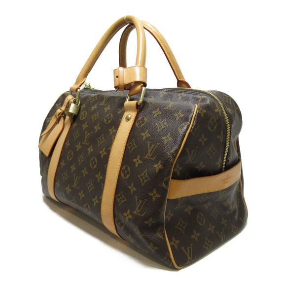 Louis Vuitton Carryall Boston Bag Monogram Canvas Brown  Unisex LV - Picture 3 of 11